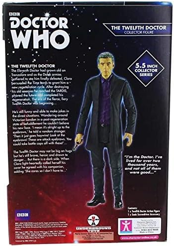 Doctor Who Figura de acción de 5.5 pulgadas 12th Doctor (camisa púrpura)