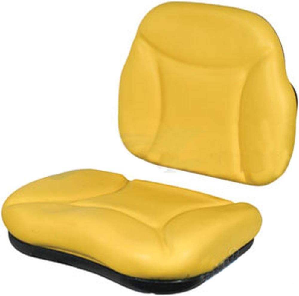 5000SCKIT – Juego de cojines de asiento amarillo para asiento RE62227 para John Deere