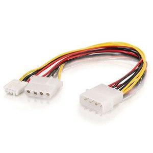 C2G 03164 Uno 5.25 pulgadas a uno 3.5 pulgadas con un cable Y de alimentación interna de 5.25 pulgadas, multicolor (10 pulgadas) C2G 03164 Uno 5.25 pulgadas a uno 3.5 pulgadas con un cable Y de alimentación interna de 5.25 pulgadas, multicolor (10 pulgadas)