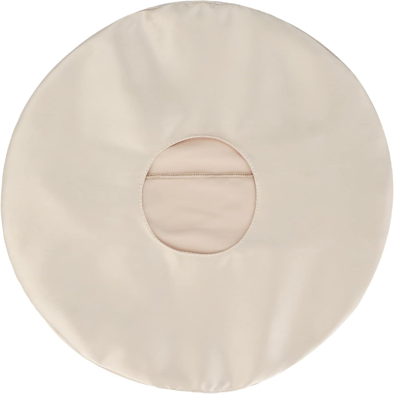 Funda de almohada de seda suave con agujero para piercing de oreja, funda de almohada de seda para cabello y piel, duermen de lado, dolor de oído,