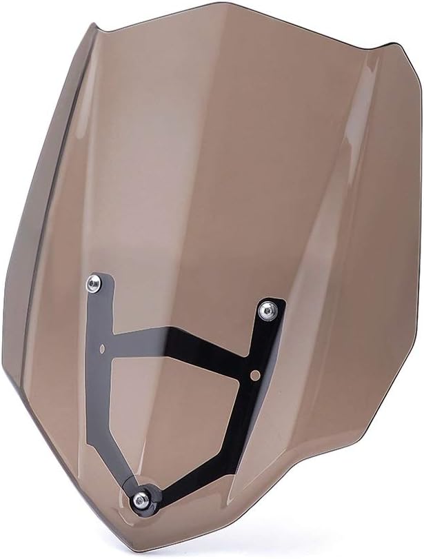 Motorcycle Windshield Windscreen Compatible with MT-03 MT03 MT 03 FZ-03 FZ03 FZ 03 2016 2017 2018 2019 Double Bubble Windshield Wind Deflectors
