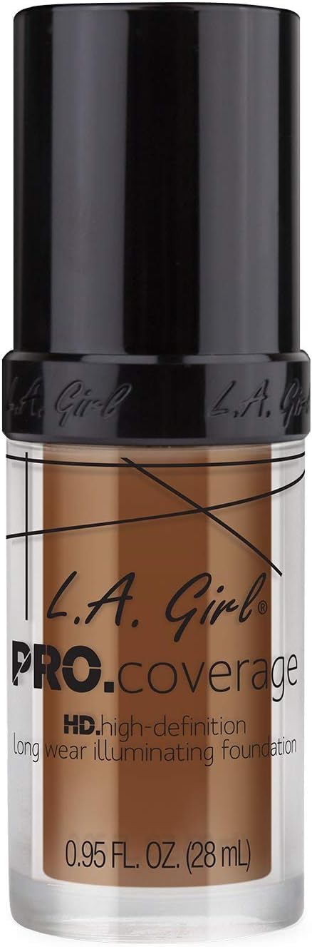Base de maquillaje líquida L.A. Girl Pro Coverage, Coffee