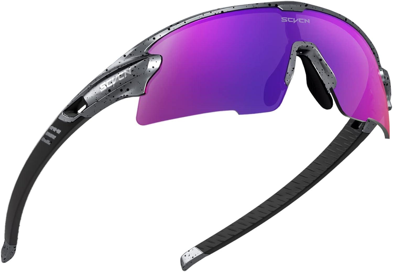 SCVCN Polarized Cycling Glasses Sports Sunglasses for Men Women UV400 bicycle MTB Mountain Bike Glass with 3 Lenses