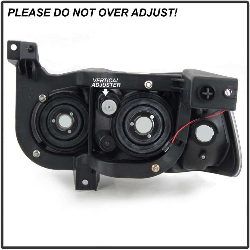 ACANII – Faros delanteros LED ahumados 2006-2010 Dodge Charger DRL con luces de señal de esquina integradas para el lado del conductor y del pasajero