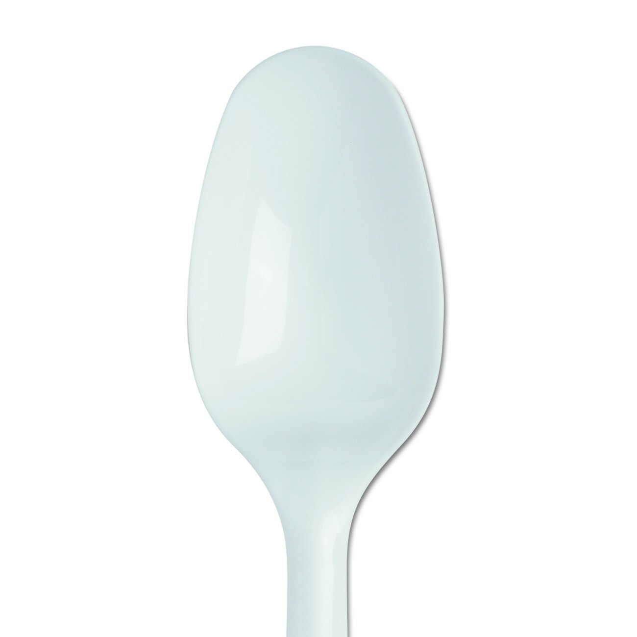 Dixie SSS21P SmartStock – Recambio de cuchara en T para cubiertos de plástico, 5.5 pulgadas de largo, polipropileno, color blanco (paquete de 960)