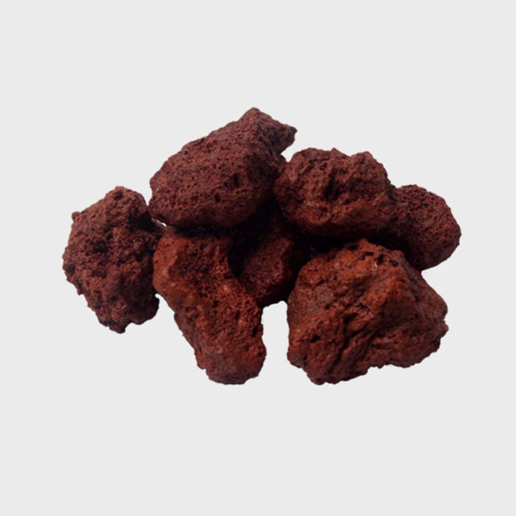 Balacoo – Piedras de lava volcánicas decorativas para acuario de 15.87oz, 3 a 2.4in