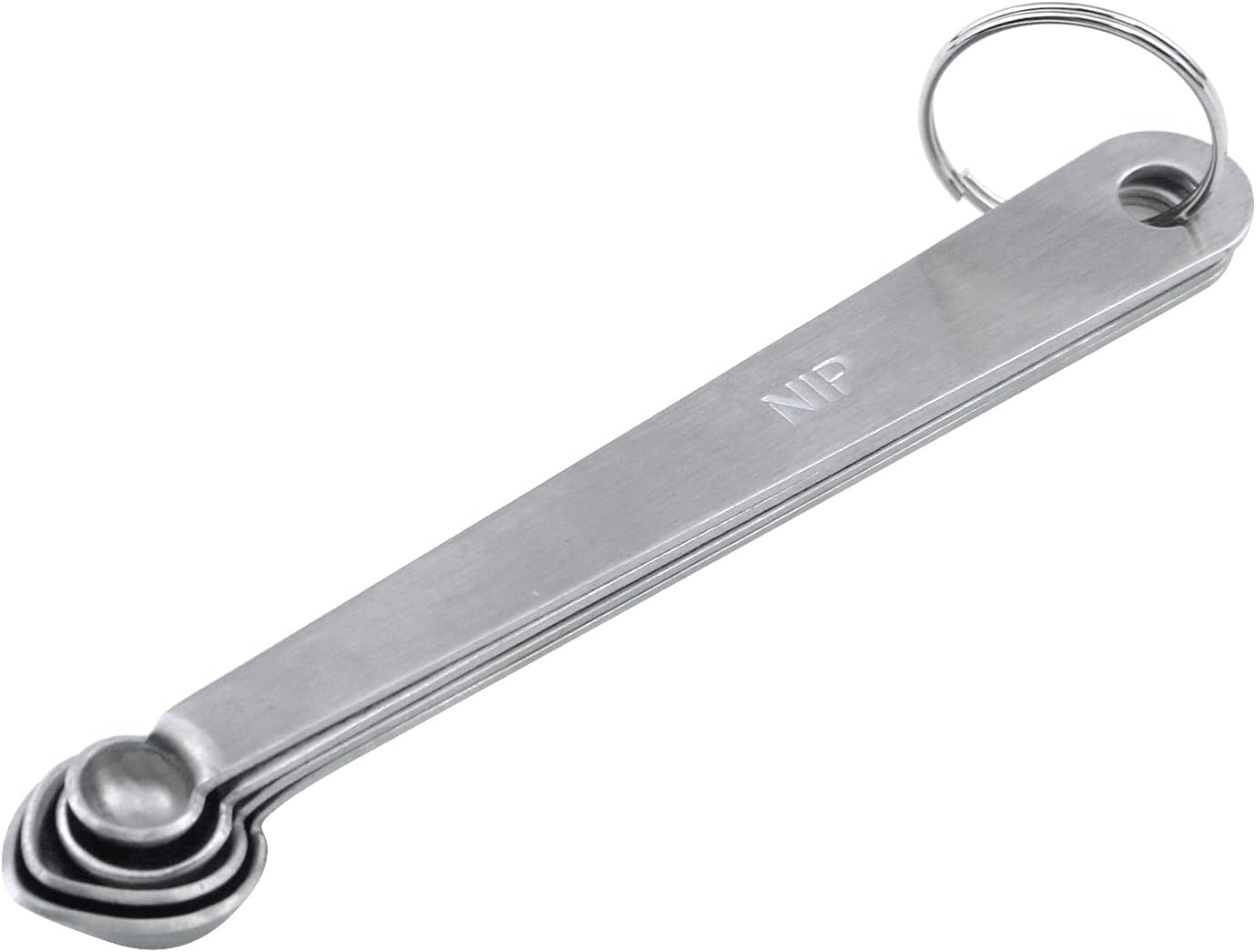 Antrader Juego de 4 cucharas medidoras de acero inoxidable 201 – Dash Pinch Smidgen Nip Herramientas de cocina y artilugios