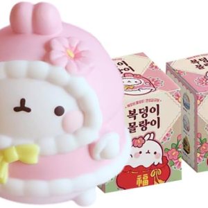 Molang Fortune Rabbits Series Caja misteriosa de juguetes Caja ciega linda figura coleccionable, modelo de acción para niña, sorpresa de cumpleaños, Molang Fortune Rabbits Series Caja misteriosa de juguetes Caja ciega linda figura coleccionable, modelo de acción para niña, sorpresa de cumpleaños,