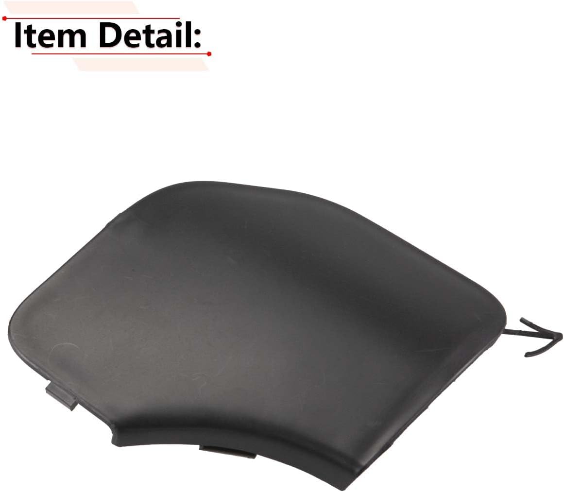 RLB-HILON Cubierta de ojo de remolque delantera compatible con Nissan Pathfinder 2017 2018 2019 2020 año, para soporte de parachoques delantero,
