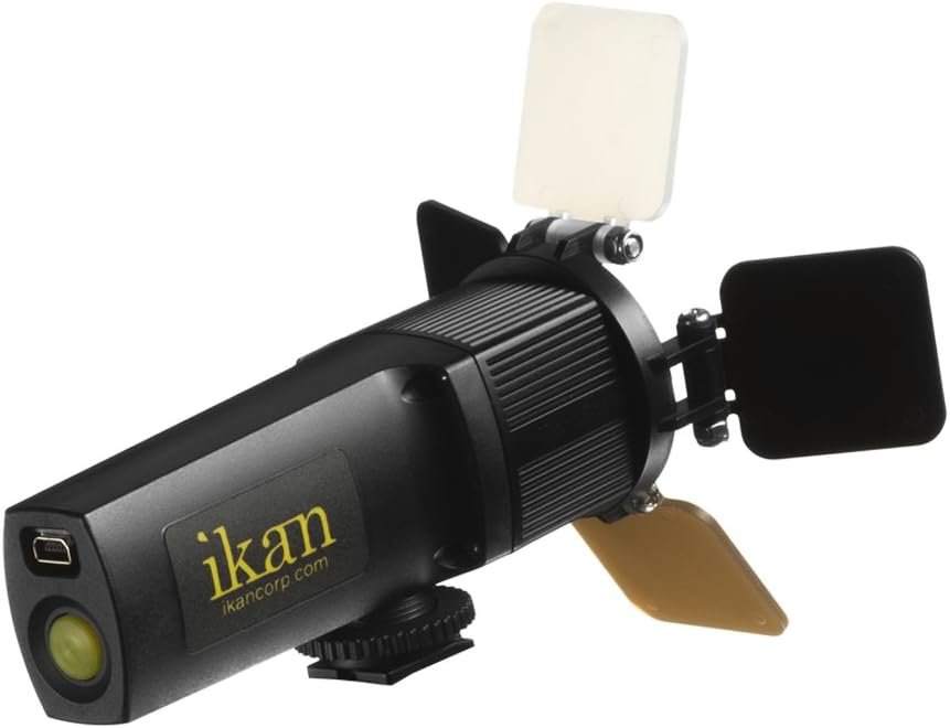 Ikan iLED-MS Micro Spot – Luz para cámara (Negro)