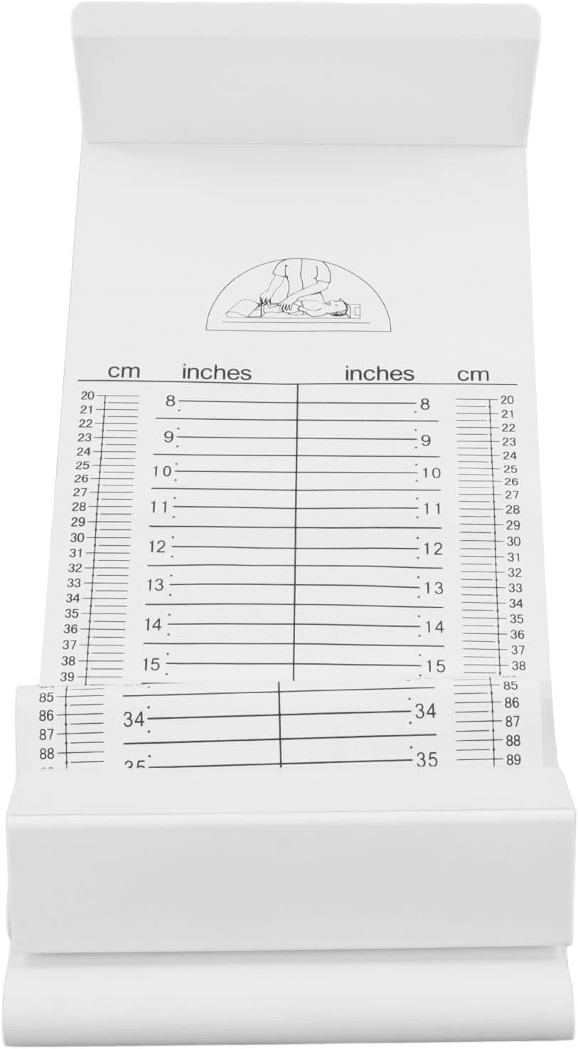 Tapete de medición de regla de altura del infantómetro para bebé, tabla de crecimiento lavable para niños, cinta de tabla de altura lavable para