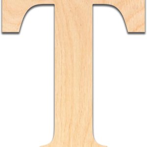 Letras de madera sin terminar de 14″ de grosor. Cortadas de madera contrachapada de abedul, listas para pintar o entintar. Excelentes para la Letras de madera sin terminar de 14″ de grosor. Cortadas de madera contrachapada de abedul, listas para pintar o entintar. Excelentes para la