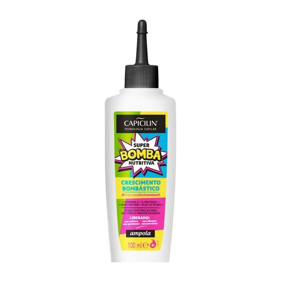 Linha Super Bomba Nutritiva Capicilin – Ampola De Crescimento 3.4 fl oz – (Capicilin Super Nourishing Bomb Collection – Ampola de crecimiento 3.38