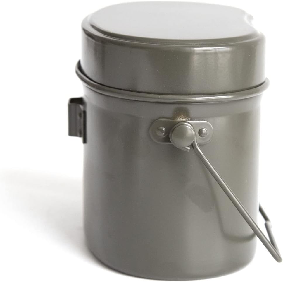 Kit japonés de desastre WW2 Grey WWII Collection Outdoor 3 en 1 lonchera para exteriores, utensilios de cocina