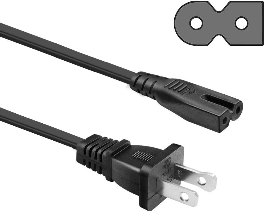 Guy-Tech Cable de alimentación de CA para Sony Portable 1-558-834-11 155883411 1-574-085-11 157408511 1-574-085-21 157408521 1-575-706-00 1575700