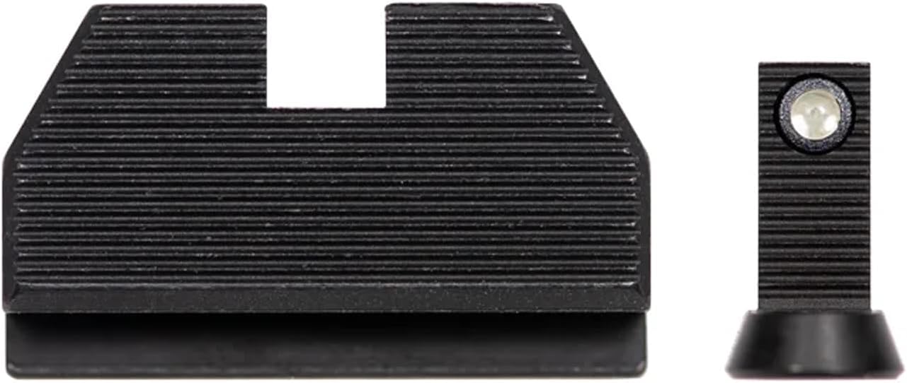 Night Fision Optics Ready Stealth .286-.355 Night Sight Set Compatible with CZ P-10 CFS Designed for Lower 13rd Co-Witness with Trijin RMR, Holosun