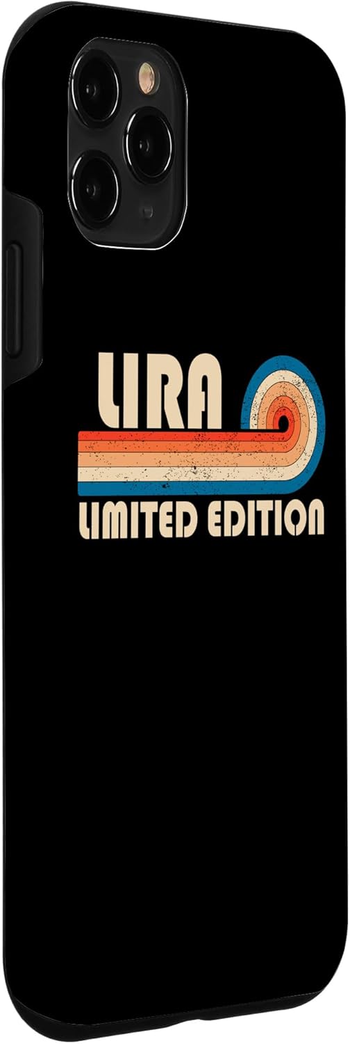 iPhone 11 Pro LIRA Surname Retro Vintage 80s 90s Birthday Reunion Case