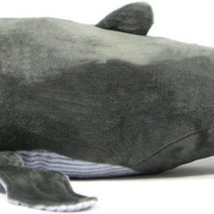Juguete de peluche de ballena barbada de simulación, ballena barbada gris, animal de peluche suave, juguete realista de 20 pulgadas, relleno de Juguete de peluche de ballena barbada de simulación, ballena barbada gris, animal de peluche suave, juguete realista de 20 pulgadas, relleno de