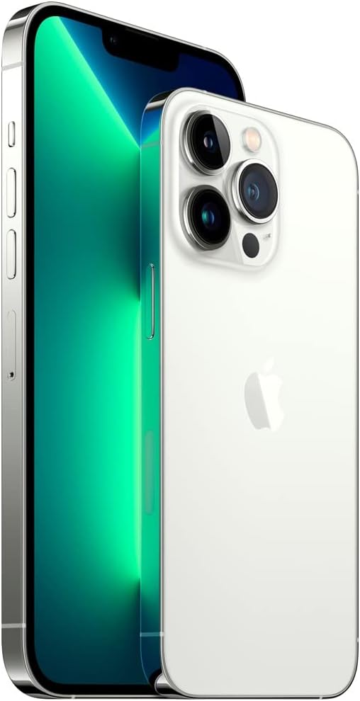 Apple iPhone 13 Pro Max, 256GB, Plata – Desbloqueado (Renovado)