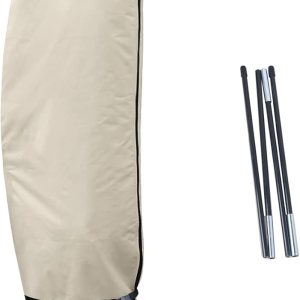 Porch Shield Funda para sombrilla de patio, impermeable, para exteriores, para jardín, con diseño de plátano, se adapta a paraguas voladizo de 7.5 a Porch Shield Funda para sombrilla de patio, impermeable, para exteriores, para jardín, con diseño de plátano, se adapta a paraguas voladizo de 7.5 a