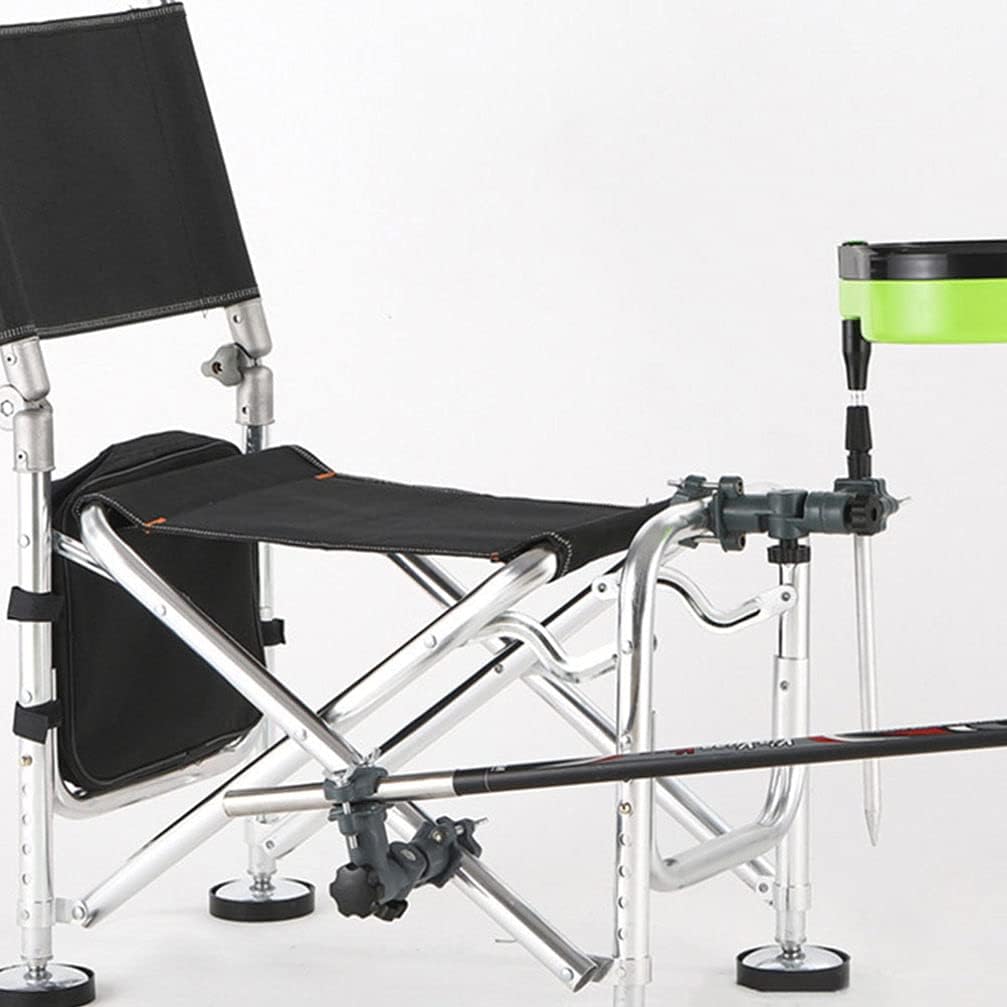 DOITOOL Soporte para sombrilla con clip fijo, soporte portátil ajustable para paraguas, soporte para amigos, abrazadera, montaje de pesca,