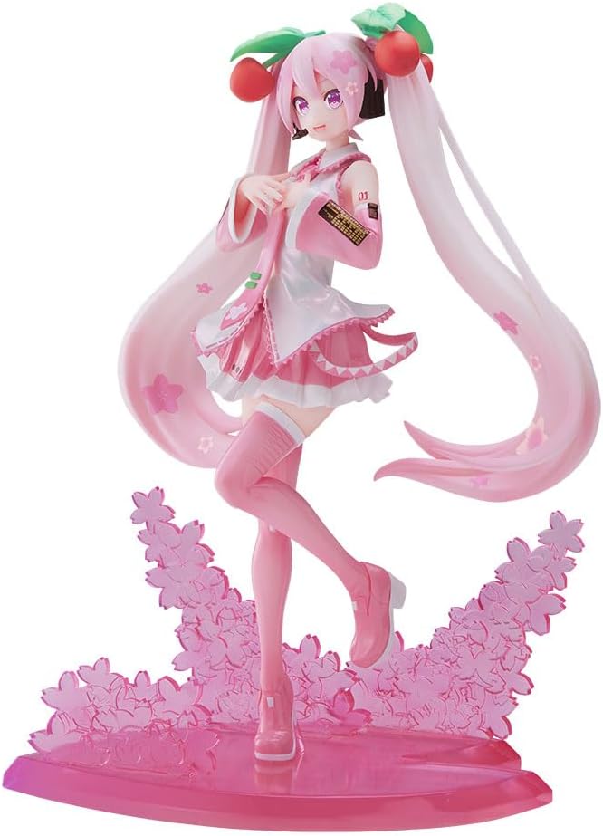 SEGA GOODS Hatsune Miku – Sakura Miku 2023 – Estatuilla Luminasta 8.3 in
