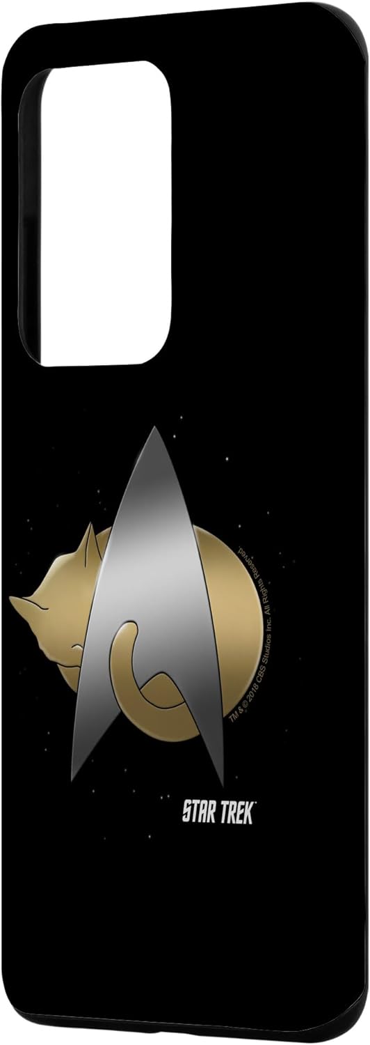 Galaxy S20 Ultra Star Trek The Next Generation Cat Badge Case