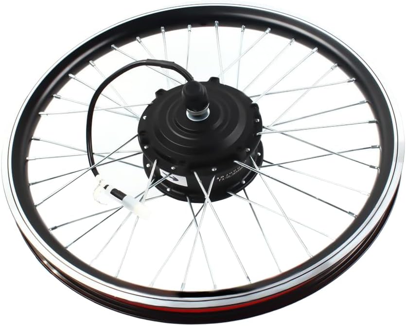 Kit de conversión de bicicleta eléctrica, 20 pulgadas, 36 V, 250 W, kits de conversión de bicicleta eléctrica, rueda delantera, potente motor