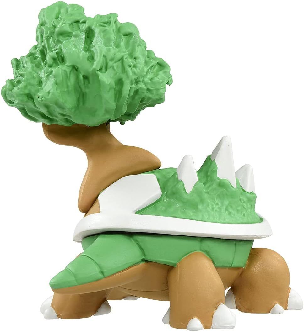 Takara Tomy Pokemon Monster Collection Moncolle MS-58 Torterra Chelterrar 1.5 inches