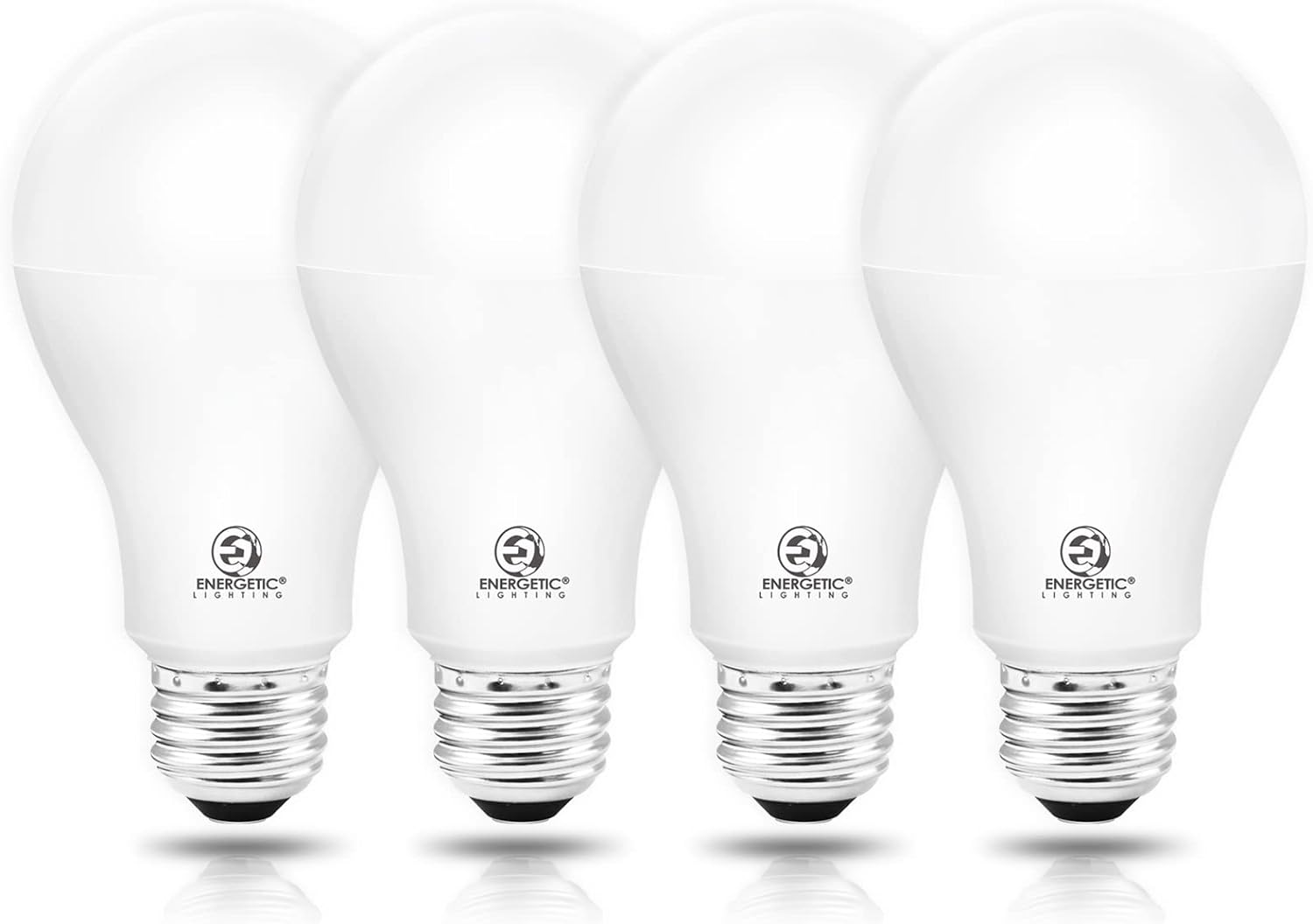 ENERGETIC SMARTER LIGHTING Bombilla LED A21 regulable, equivalente a 150 W, blanco frío 4000 K, 2600 lm, certificación UL, base estándar E26,