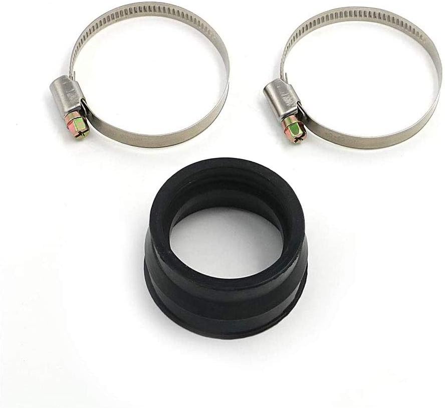 Colector de admisión del carburador, brida de arranque de carburador de goma Wabrazaderas para Can-Am Bombardier Ds 650 2000-2007.