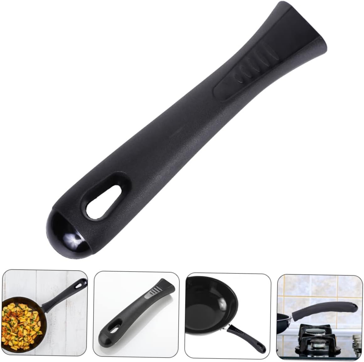 Cacerola con mango de cacerola, utensilios de cocina con asas extraíbles, sartén para camping, Sartenes con asas extraíbles, mango de agarre de