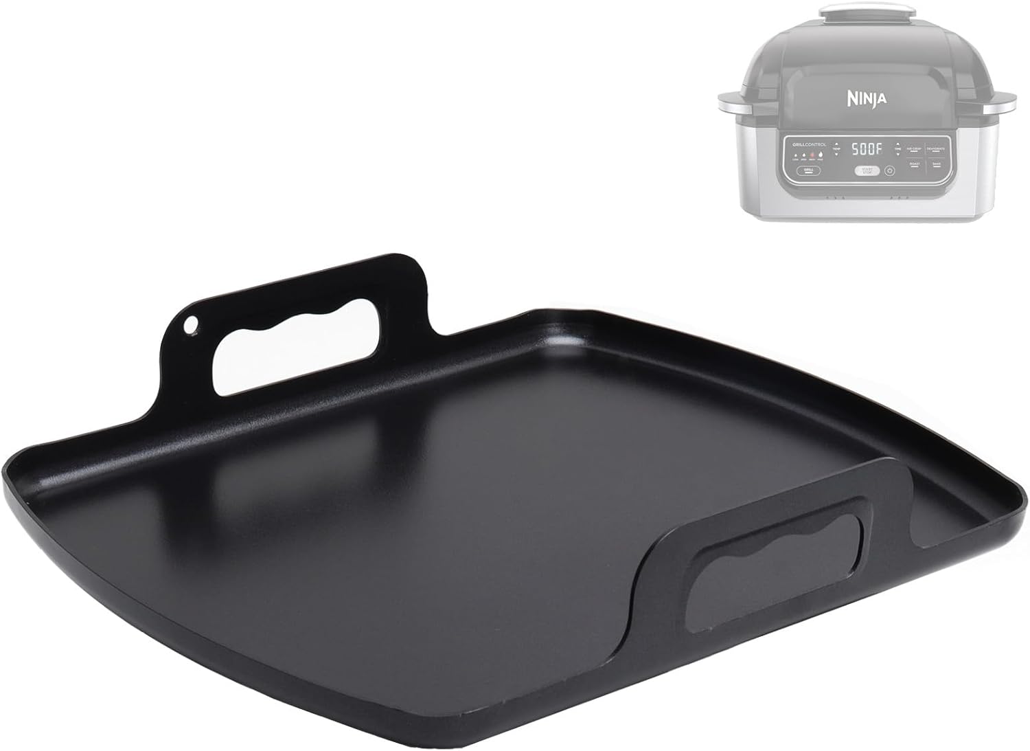 Placa de parrilla antiadherente para Ninja AG301 AG300 AG400, piezas de repuesto de plancha para parrilla Ninja Foodi AG300C, AG301C, AG302, IG301A,