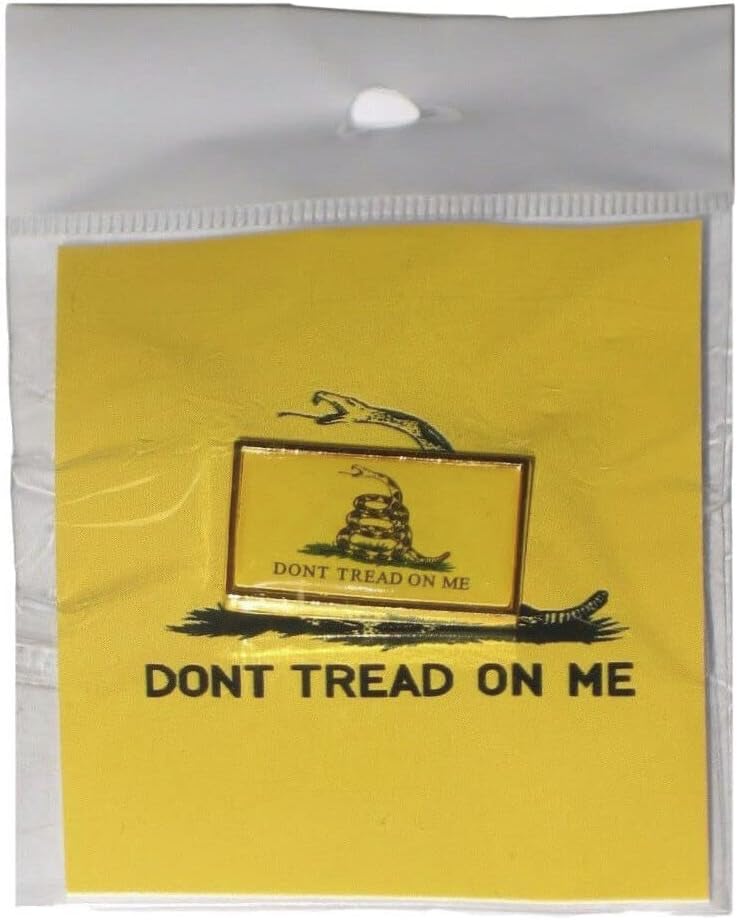 Premium 3×5 Embroidered Gadsden Culpeper Dont Tread Synthetic Cotton Flag 3 Clips &