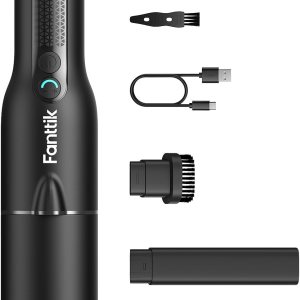 Fanttik Slim V7 Ace – Aspiradora de automóvil inalámbrica, 11000 Pa27 AW de succión fuerte, aspiradora portátil de 1 libra, dos modos con luz LED, Fanttik Slim V7 Ace – Aspiradora de automóvil inalámbrica, 11000 Pa27 AW de succión fuerte, aspiradora portátil de 1 libra, dos modos con luz LED,