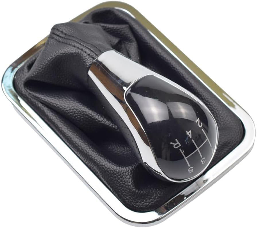 Hacreyatu Pomo de palanca de cambios Pomo de cambio Bota para Geely Emgrand 7 EC7 EC715 EC718 E7