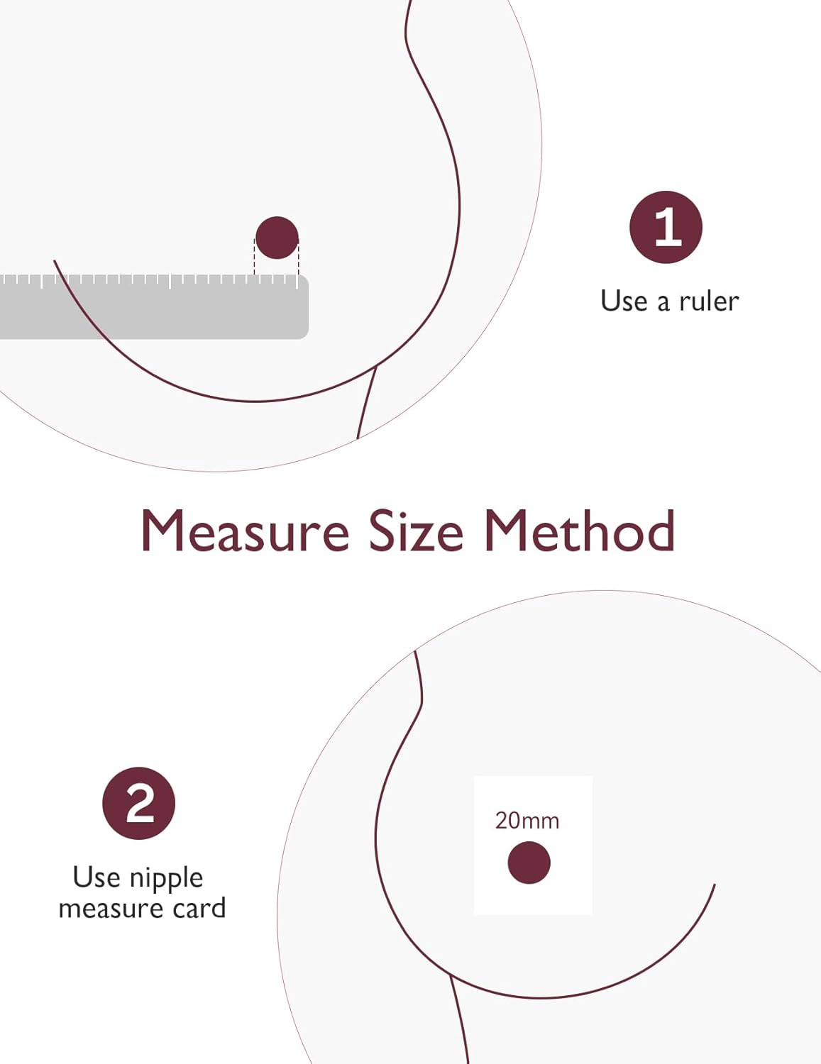 Momcozy Inserto de brida de 0.591 in compatible con brida de 0.945 inescudo de la mayoría de las bombas, inserto para accesorios de repuesto de