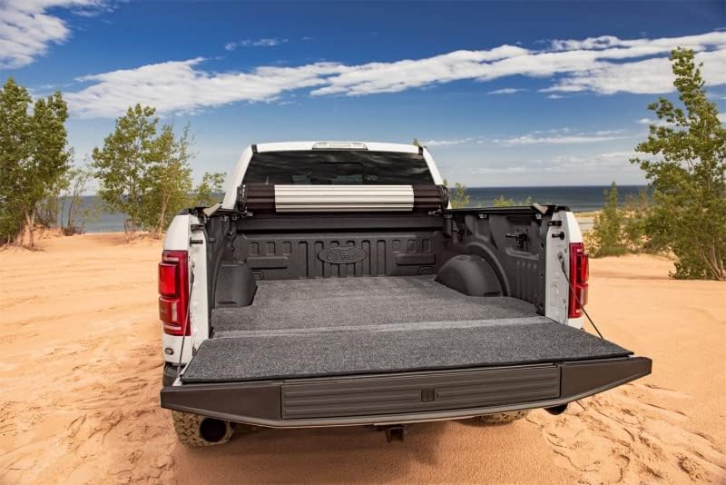 Bedrug XLT – Alfombrilla de cama XLT  Compatible con Chevrolet Silverado 2020 – 2024  GMC Sierra 2500, 3500 HD sin salida Multi-Pro Tlgte 82.2 cama,