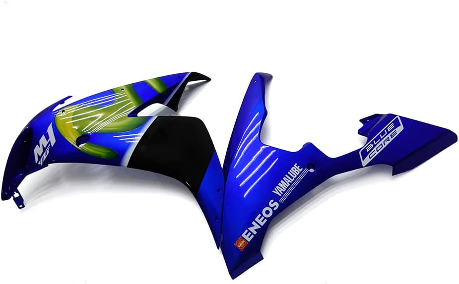 Kit de carenado de motocicleta verde negro azul para Yamaha YZF-R1 2004 2005 2006 YZF-1000 R1 04 05 06 ABS inyección de plástico Carrocería