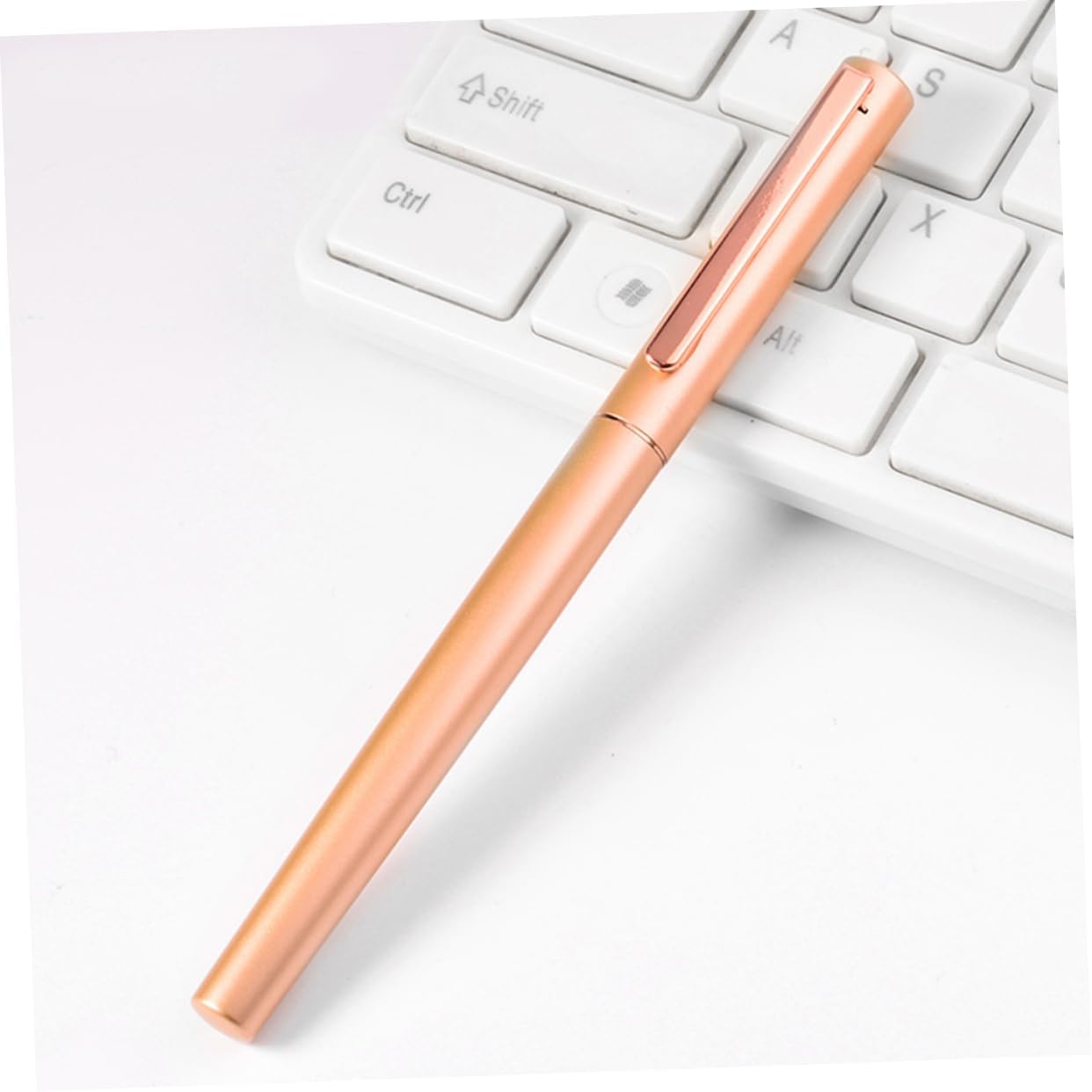 Ciieeo Pluma de gel de metal Pluma de gel 4pcs Pluma de publicidad Pluma de negocios Papelería de gel Pluma Papelería