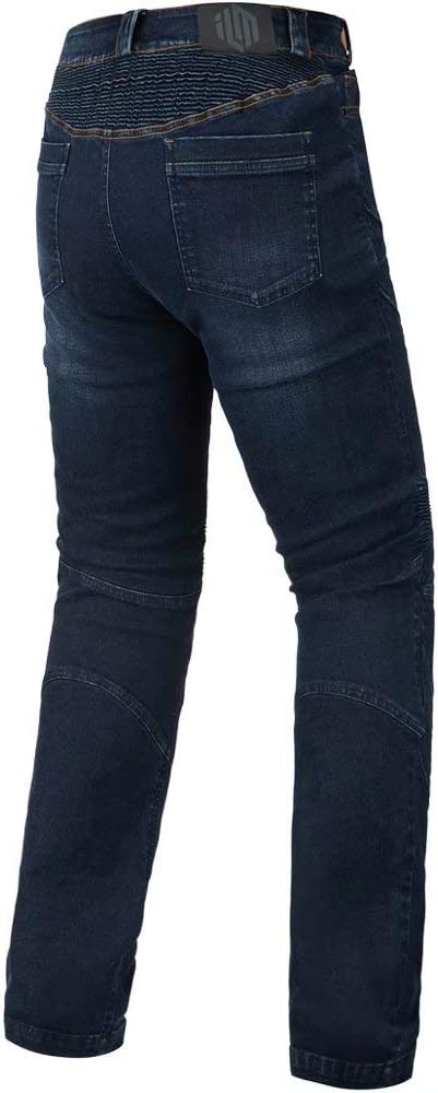 ILM – Pantalones de motocross para motocicleta para hombre son blindados, para andar en motocicleta, aventuras, turismo, etc.