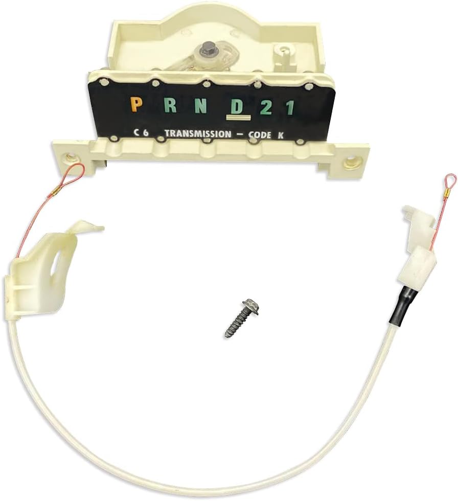 Kit de cable indicador de cambio de marchas compatible con Ford F-150 F-250 F-350 Bronco Auto Trans 1987-1991 Reemplazar E7TF-7B033-A