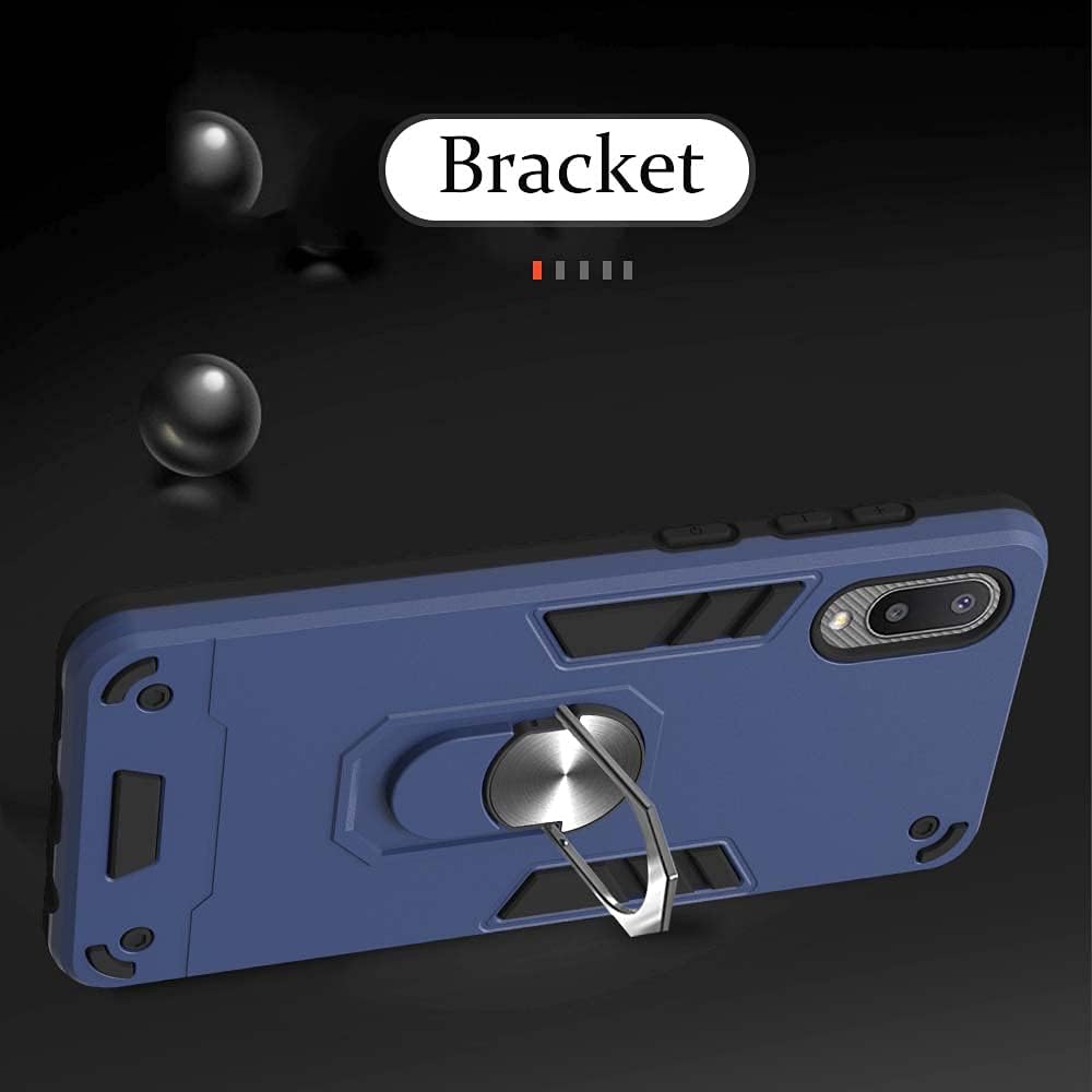 Funda compatible con Xiaomi Poco M5s 4G, anillo integrado con soporte magnético compatible con Redmi Note 10 4G  Note 10S 4G  Note 11 SE (India),