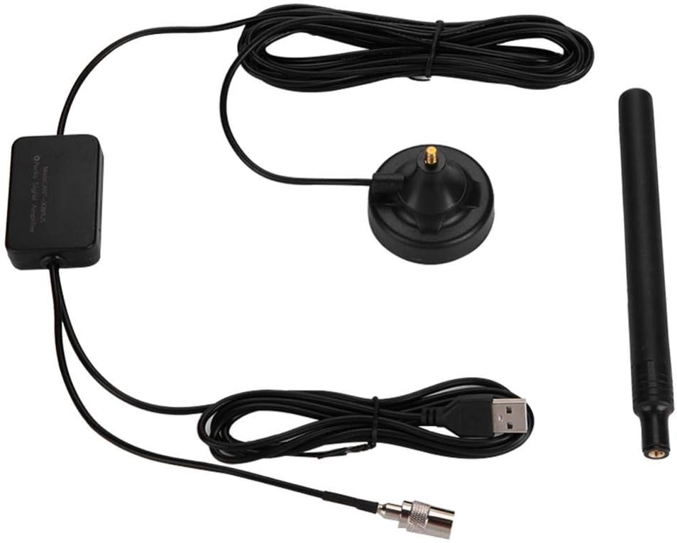 Antena de radio FM portátil para el hogar, 25dB de alta ganancia, señal estable de 85-112 Mhz, antena FM USB para piso bajo