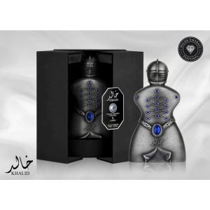 Lattafa Niche Emarati Khalid EDP Spray 3.4 Fragancias Unisex Azafrán, Labdanum, Cuero Lattafa Niche Emarati Khalid EDP Spray 3.4 Fragancias Unisex Azafrán, Labdanum, Cuero