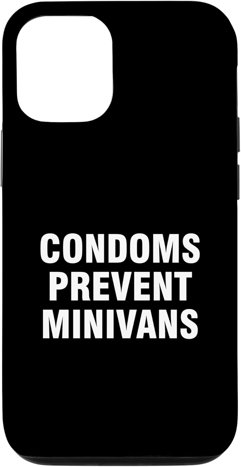iPhone 13 Pro Condoms Prevent Minivans Case