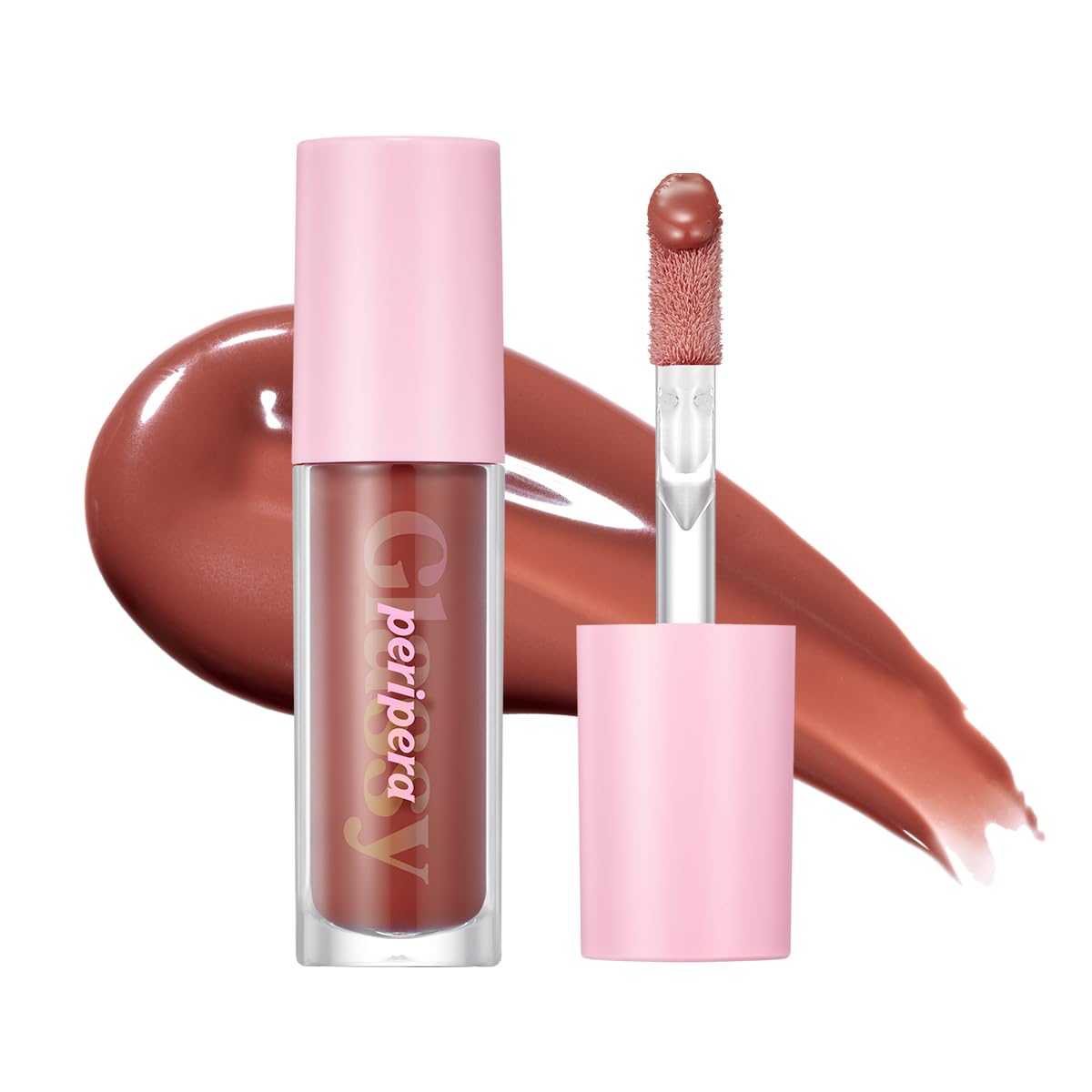 Peripera Ink Glasting – Brillo de labios  Antiadherente, de alto brillo, varita 4XL para una fácil aplicación, labios cómodos, regordetes, de