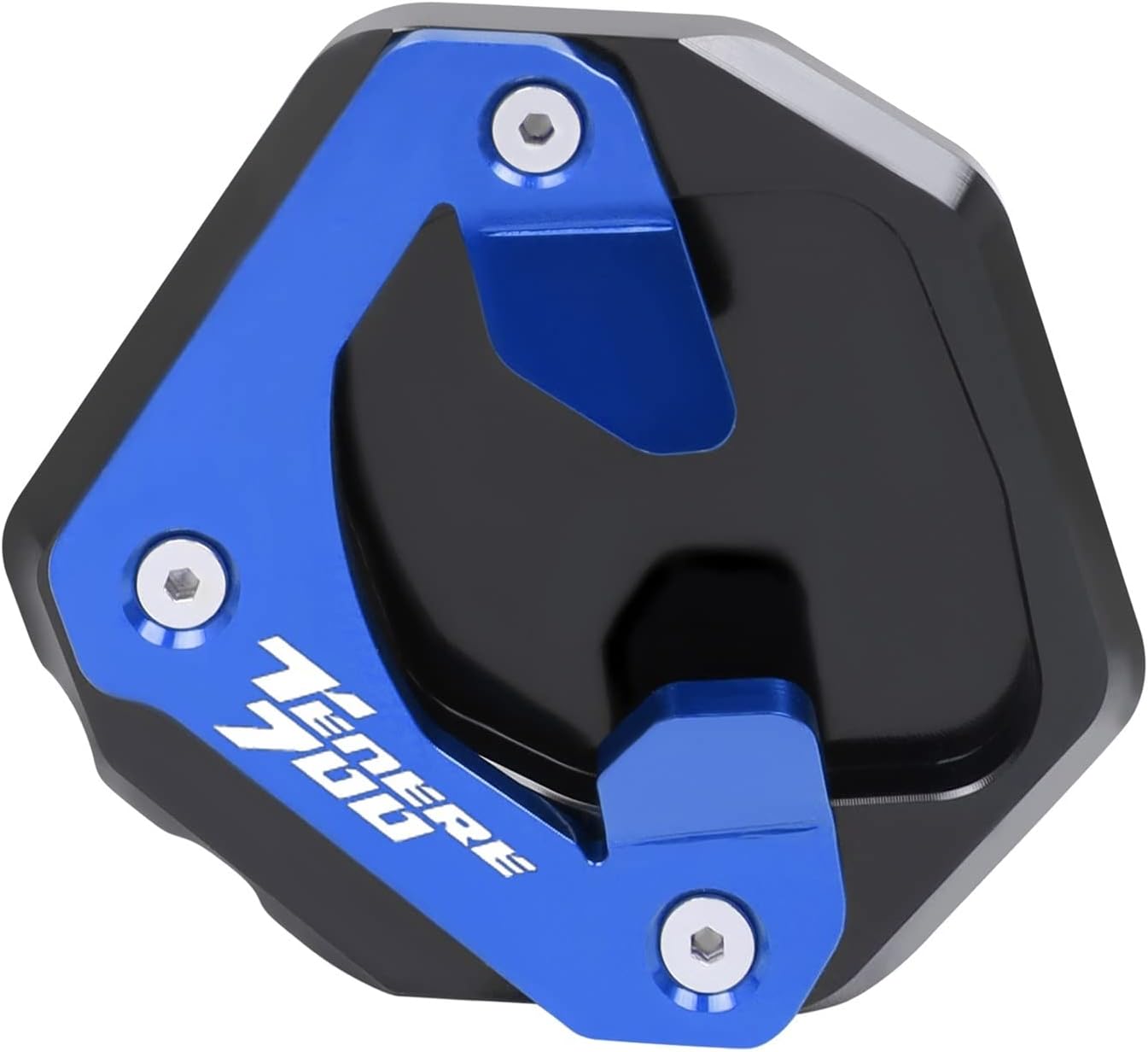 Motorcycle CNC Kickstand Extension Plate Foot Side Stand Enlarge Pad for Yamaha for TENERE 700 for Tenere700 XTZ 700 for XTZ700 2019-2022 Side Stand