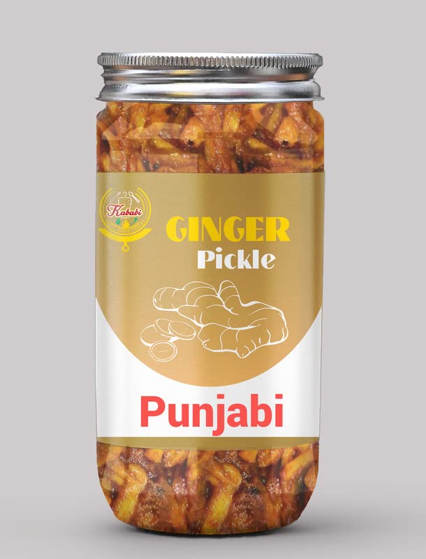 Punjabi Ginger Pickle – Jengibre fresco caseroAdrak Ka Aachar (400G) – Receta de la madre  Pepinillo orgánico del norte de la India  Pepinillo de