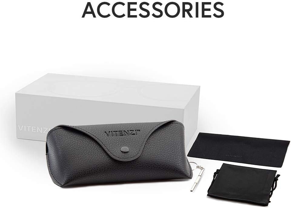 VITENZI Gafas de sol bifocales plegables para hombres y mujeres, lentes de sol de lectura con lectores integrados, ventilador